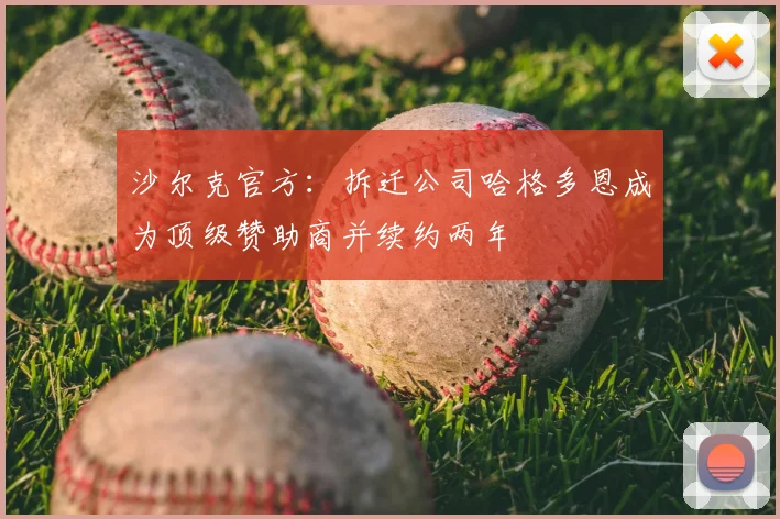 沙尔克官方：拆迁公司哈格多恩成为顶级赞助商并续约两年